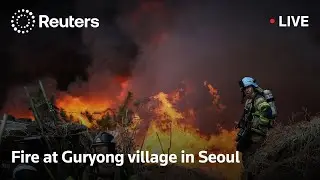 LIVE: Fire breaks out in Seoul's Gangnam district