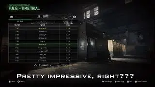 My MWR F.N.G. Personal Best Time