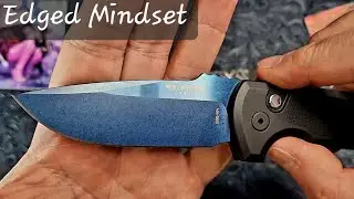 Как им удалось сделать его СИНИМ?! Автоматический нож ProTech Rockeye
