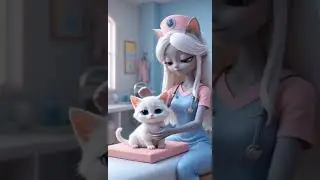 Meow was hurt because of his neglectful mother😱😭#cat#cats#kitten#short#shorts#ai#cutecat#cartoon#cat