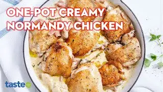 How to make one-pot creamy Normandy chicken | taste.com.au