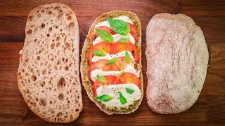 Perfect Wholemeal Ciabatta Recipe | How to Make It By Hand