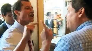 Watch: Anthony Weiner meltdown on campaign trail
