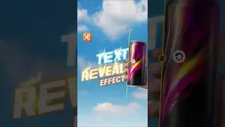 😏Как сделать так, чтобы текст появлялся с помощью движущихся объектов в YouCut | Учебник по появл...