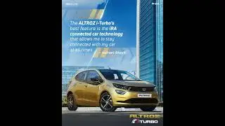 ALTROZ i-Turbo | iRA Connected Car Technology