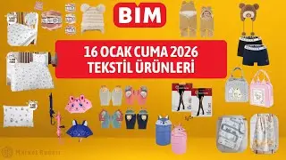 BİM 16 OCAK CUMA 2026 AKT&Uuml;EL &Uuml;R&Uuml;NLER KATALOĞU | TEKSTİL &Uuml;R&Uuml;NLERİ | BU HAFTA BİM #BİM #akt&uuml;el