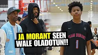 Ja Morant Pulled Up To Watch Wale Oladotun GET BUCKETS!!