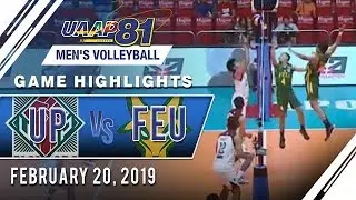 UAAP 81 MV: UP vs. FEU | Game Highlights | February 20, 2019