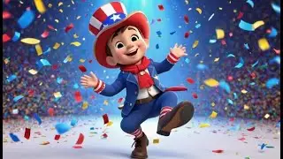 Yankee Doodle Feather Flag March | English Nursery Rhyme | Kids Songs | Baby Music