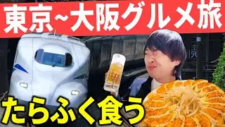 【暴飲暴食】東海道新幹線沿線グルメをひたすら食いまくる旅！