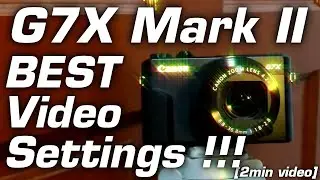 Best Video Settings for All Cameras!!!