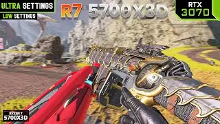 Apex Legends Season 25 | R7 5700X3D + RTX 3070  8GB ( Ultra | Low Settings 1080P )