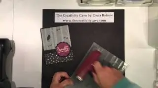 Friday Quickie Techniques and Tips: Color your embossing folders