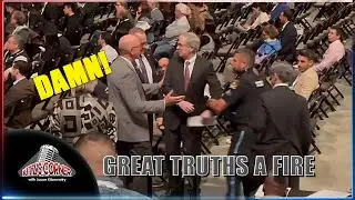 Speaker fires Truth out at Warren Buffet's Business Meeting