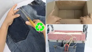 Top 5 creative DIY projects from old jeans
