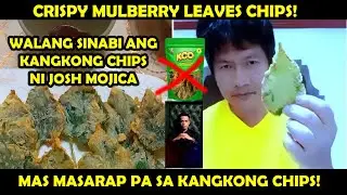Crispy Mulberry Leaves Chips! Mas Masarap pa sa Kangkong Chips ni Josh Mojica