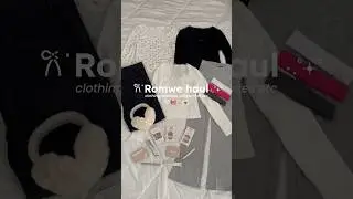 SHEIN & ROMWE haul 🌟🌸#sheinhaul #sheinclothinghaul #outfitideas #outfitinspo
