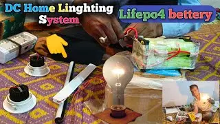 DC  home lighting | Home  solar battery 🔋 