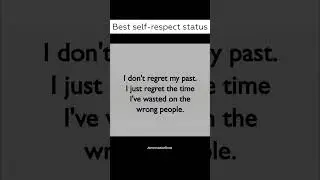 best self respect quotes #selfimprovement #selfrespect #selfhelp #mindset #trendingsong #life