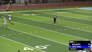 High School Football - Malakoff Tigers vs  West Rusk Raiders - 8/29/2025