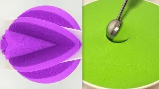 Very Satisfying and Relaxing Compilation 137 Kinetic Sand ASMR