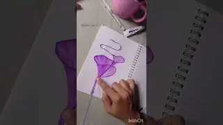 Thread painting art ❤ | Acrylic painting