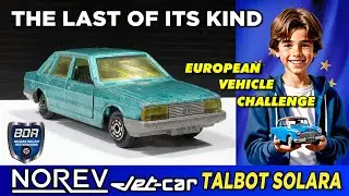 The last of its brand - Norev JetCar 893 Talbot Solara Custom Diecast Restoration