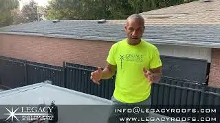 New Flat Roof Over Home Addition London Ontario | Legacy Flat Roofing