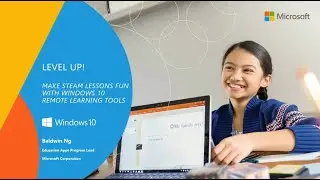 Level up!  Fun STEAM remote learning tools for Windows 10 devices