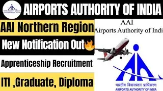 AAI Northern Region Apprenticeship Recruitment 2024 || Aai Northern Region Apprentice Recruitment