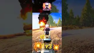 1v3 they got destroyed #gaming #shorts