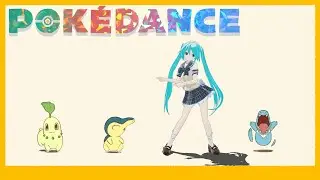 [MMD]ブギウギバンバン POKÉDANCE [フル] 初音ミク(あぴミク)  【4k60fps】