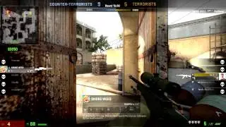 CS:GO AWP ACE + Triple noscope clutch