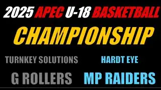 CHAMPIONSHIP 🏆: Turnkey Solutions G Rollers vs Hardt Eye MP Raiders | July 31, 2025 | Full Match 