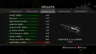 Resident Evil 5 armas emblemas figuras mercenarios extras