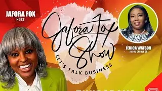 Join me Thursday at 7:00 pm (CST). Guest: Jerica Watson, JaiJou Candle Co