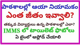 School Sanitery Worker salary Details and Complete Details #ayah salary complte details