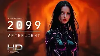 AI Girl in Alien Megacity | 2099 Afterlight CGI Cinematic Sci-fi Movie