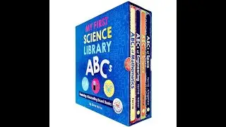 My First Science Library Abc's 4 Board Book Collection Set by Chris Ferrie