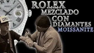 PAGO 20.000 $ POR UN ROLEX DE DIAMANTES MEZCLADOS CON MOISSANITE