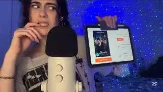 ASMR | *UPCLOSE Whispering* Reading my OLD Fanfiction !!