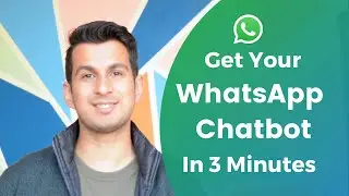 Get Your Whatsapp Chatbot in 3 Minutes | No Coding Required | Dialogflow to Whatsapp - AiSensy