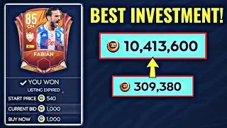 BEST TRICKS TO MAKE MILLIONS IN FIFA MOBILE 21💸🔥! BEST INVESTMENTS! FIFA MOBILE 21 UCL!!!