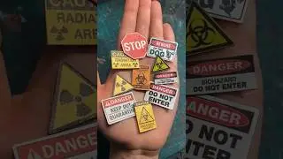 How to make miniature signs! #howto #signs #miniature #realistic #arttutorial #stepbystep #creative
