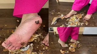 Msprincess satisfying walkover crushing Cobs ||ASMR||
