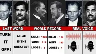 Ataturk VS Saddam Hussein Comparison