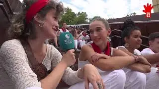 SAN FERMINAK 2024 I UZTAILAK 9KO KALE GIROA ITSASO ETXEBERRIAREN ESKUTIK