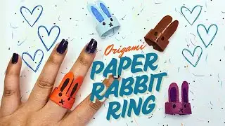 Origami Paper Ring | DIY Paper Ring | How To Make Paper Ring / Easy Paper Craft