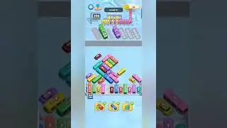 Car jam traffic game level 15 played by father son duo