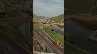 Amer fort view || Rajasthan #jaipur #amerfortjaipur #shorts
